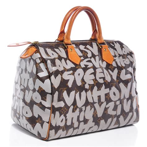 lv graffiti speedy|louis vuitton graffiti stephen sprouse.